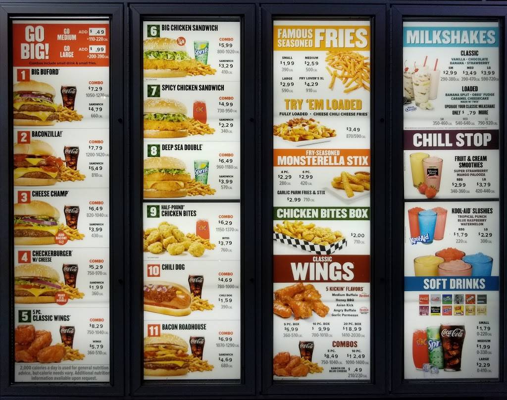 Checkers | restaurant | 4232 Commercial Way, Spring Hill, FL 34606, USA | 3525563685 OR +1 352-556-3685