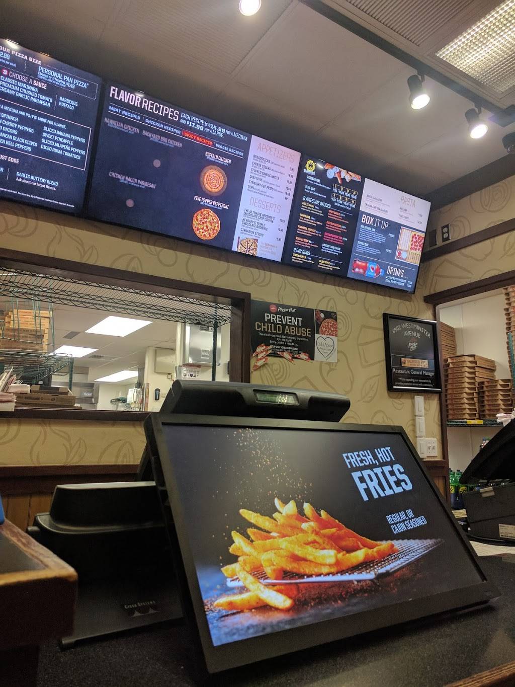 Pizza Hut | restaurant | 6902 Westminster Blvd, Westminster, CA 92683, USA | 7148988883 OR +1 714-898-8883