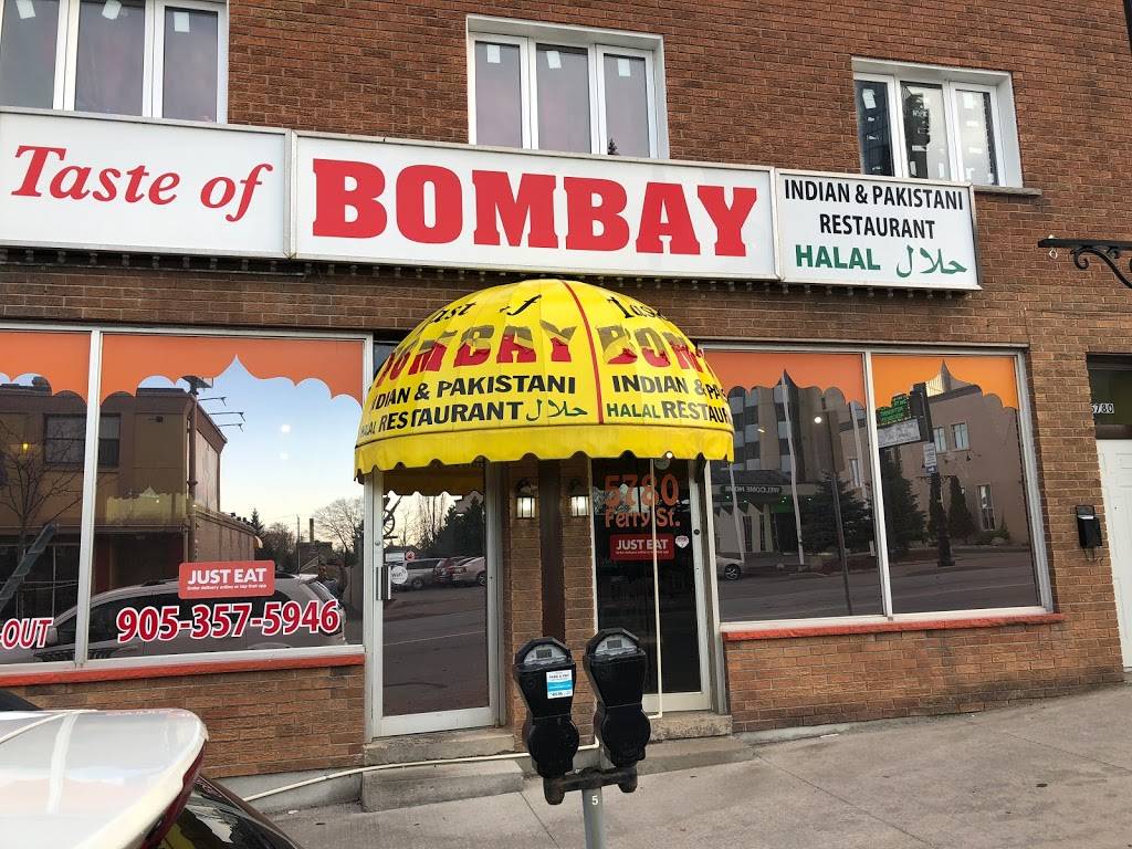 Taste of Bombay | restaurant | 5780 Ferry St, Niagara Falls, ON L2G 1S7, Canada | 9053575946 OR +1 905-357-5946