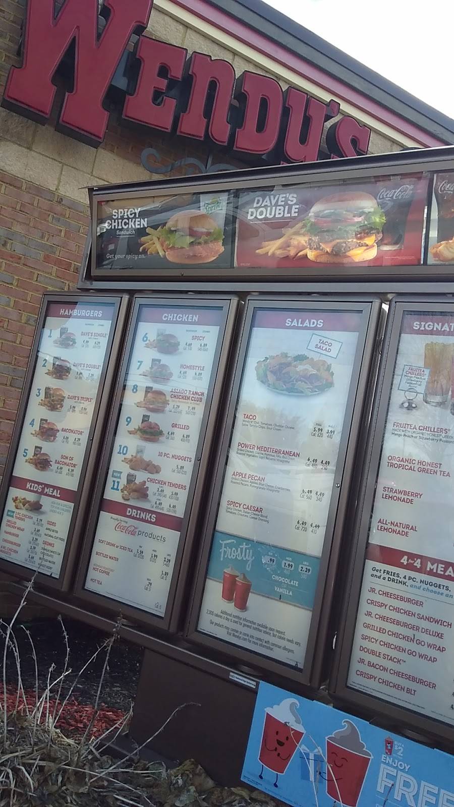 Wendys | restaurant | 1809 S Main St, Farmville, VA 23901, USA | 4343927419 OR +1 434-392-7419