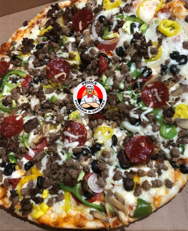 Prince pizzeria & grocery | restaurant | 1256 Goodman St N, Rochester, NY 14609, USA | 5853554136 OR +1 585-355-4136