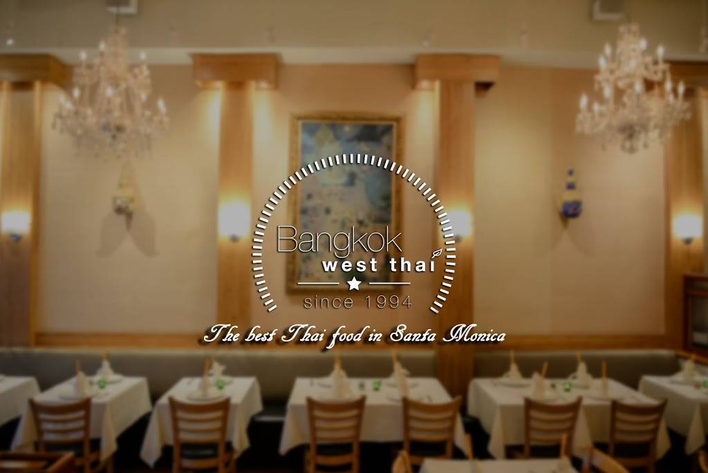 Bangkok West Thai | restaurant | 606 Santa Monica Blvd, Santa Monica, CA 90401, USA | 3103959658 OR +1 310-395-9658