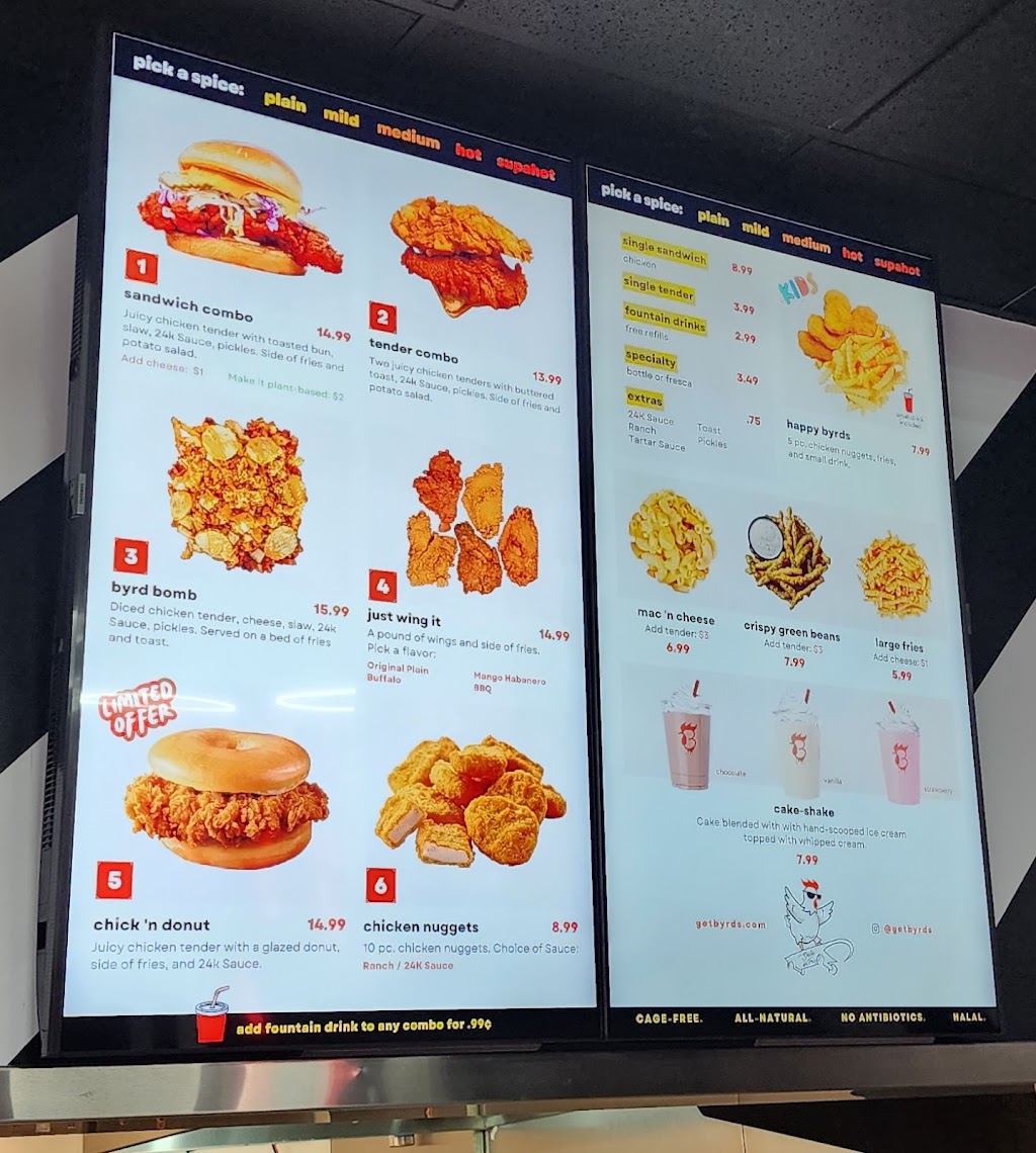 Byrds Hot Chicken | restaurant | 420 N McKinley St Suite 103, Corona, CA 92879, USA | 9512686072 OR +1 951-268-6072
