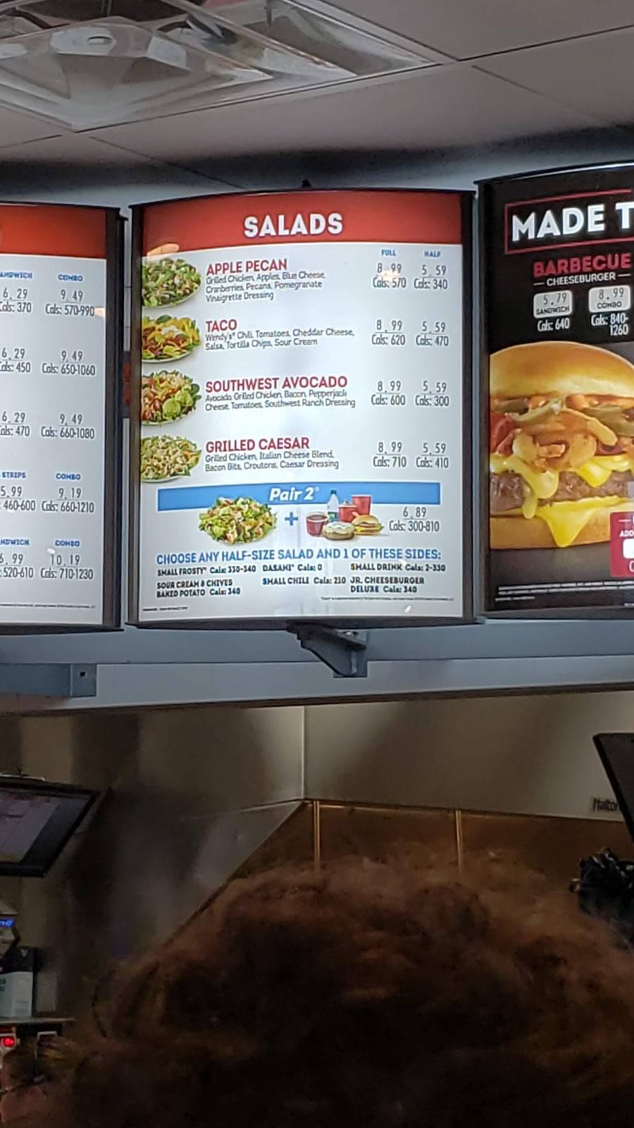 Wendys | restaurant | 23600 Woodbine Ave, Keswick, ON L4P 1J7, Canada | 3655052006 OR +1 365-505-2006