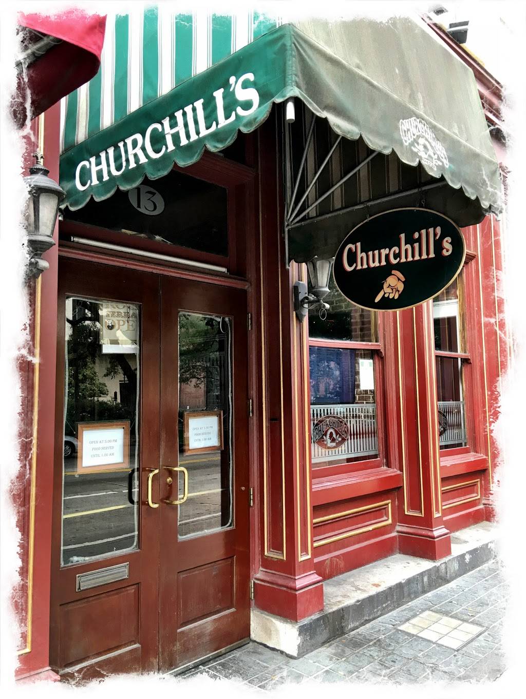 Churchills | restaurant | 13 W Bay St, Savannah, GA 31401, USA | 9122328501 OR +1 912-232-8501