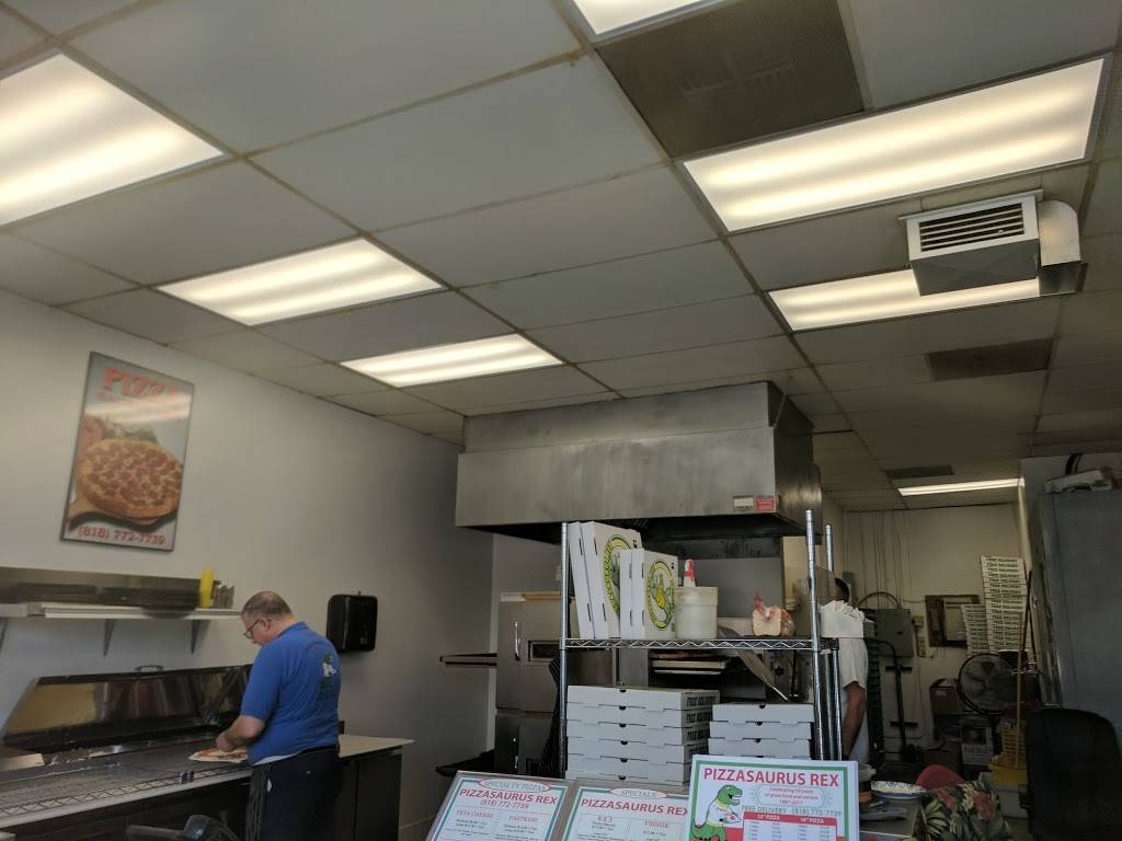 Pizzasaurus Rex | restaurant | 17646 Lassen St #4, Northridge, CA 91325, USA | 8187727739 OR +1 818-772-7739