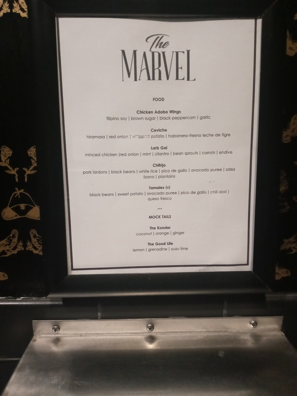The Marvel | restaurant | 736 N Clark St, Chicago, IL 60654, USA | 3129293012 OR +1 312-929-3012