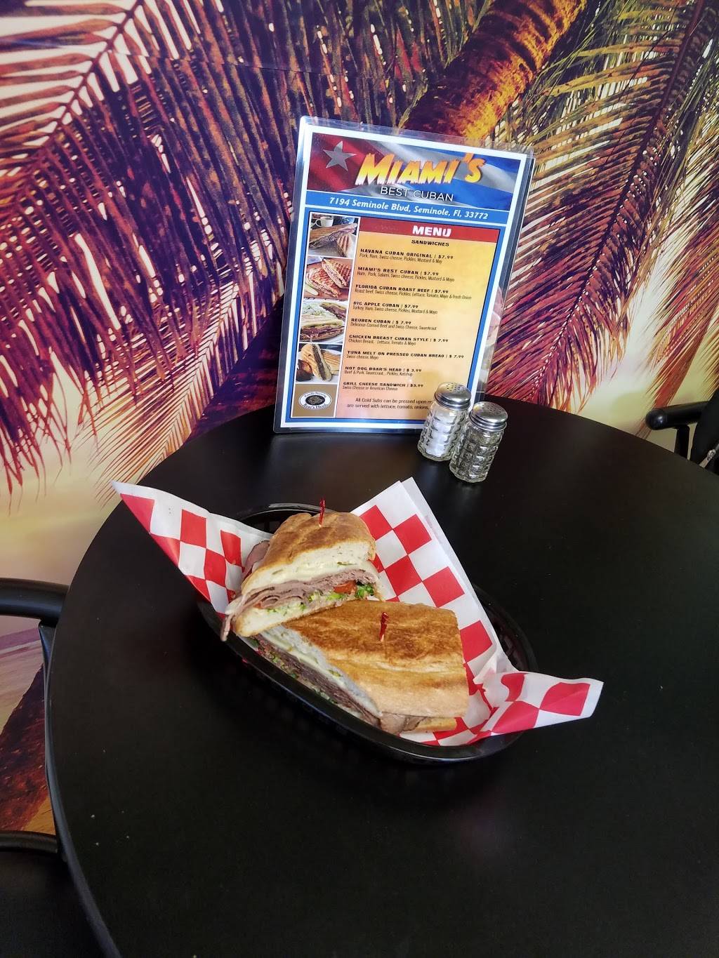 Miamis Best Cuban, LLC | restaurant | 7194 Seminole Blvd, Seminole, FL 33772, USA | 7272019111 OR +1 727-201-9111