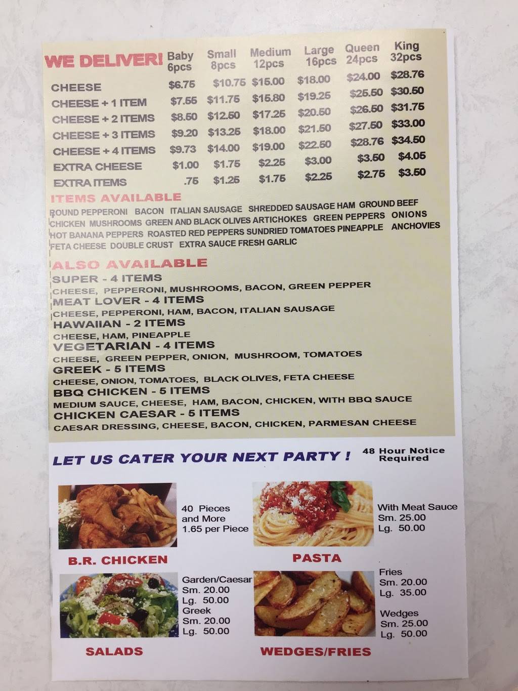 Chochis Pizza | meal delivery | 91 Talbot St N, Essex, ON N8M 2C3, Canada | 5197769966 OR +1 519-776-9966