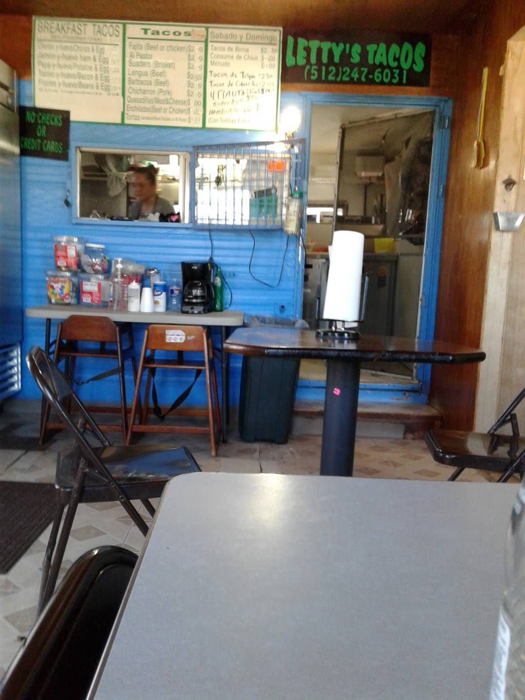 Letys Tacos | restaurant | Mesa Dr, Del Valle, TX 78617, USA | 5122476031 OR +1 512-247-6031