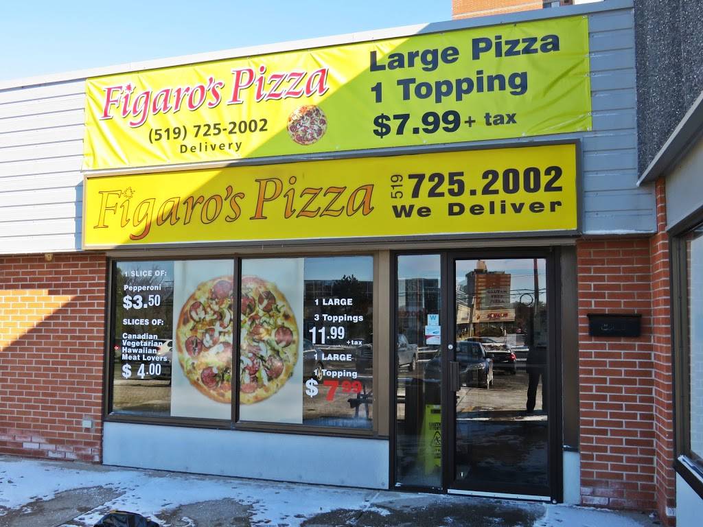 Figaros Pizza | restaurant | 90 Weber St N, Waterloo, ON N2J 3G8, Canada | 5197252002 OR +1 519-725-2002
