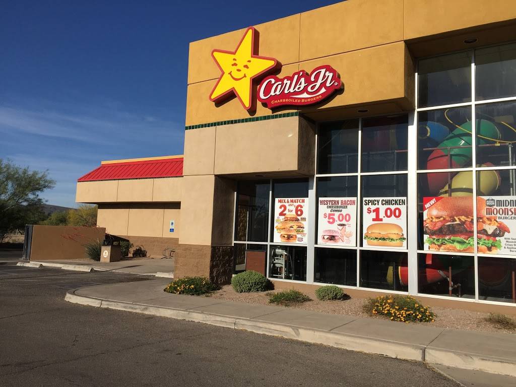 Carls Jr. | restaurant | 1691 W Valencia Rd, Tucson, AZ 85746, USA | 5202944310 OR +1 520-294-4310