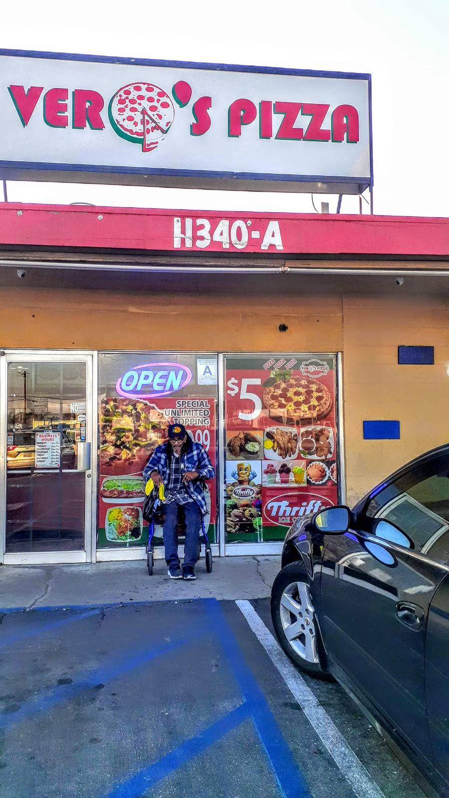 Veros pizza | restaurant | 11340 Cedar Ave, Bloomington, CA 92316, USA | 9099612112 OR +1 909-961-2112