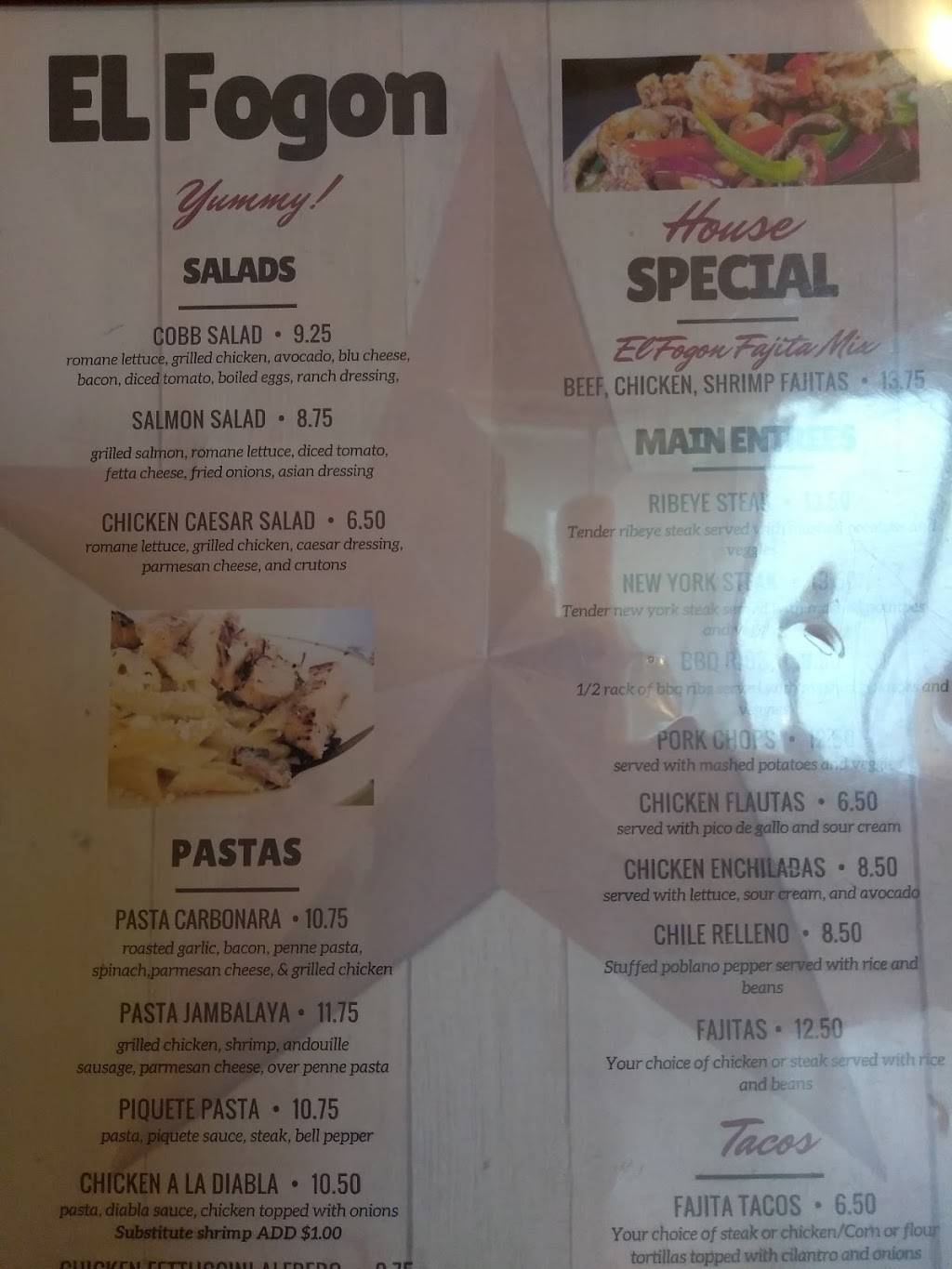 Él Fogón Restaurant The Kitchen grill | restaurant | 501-599 E Avenue G, Conroe, TX 77301, USA | 9365399990 OR +1 936-539-9990