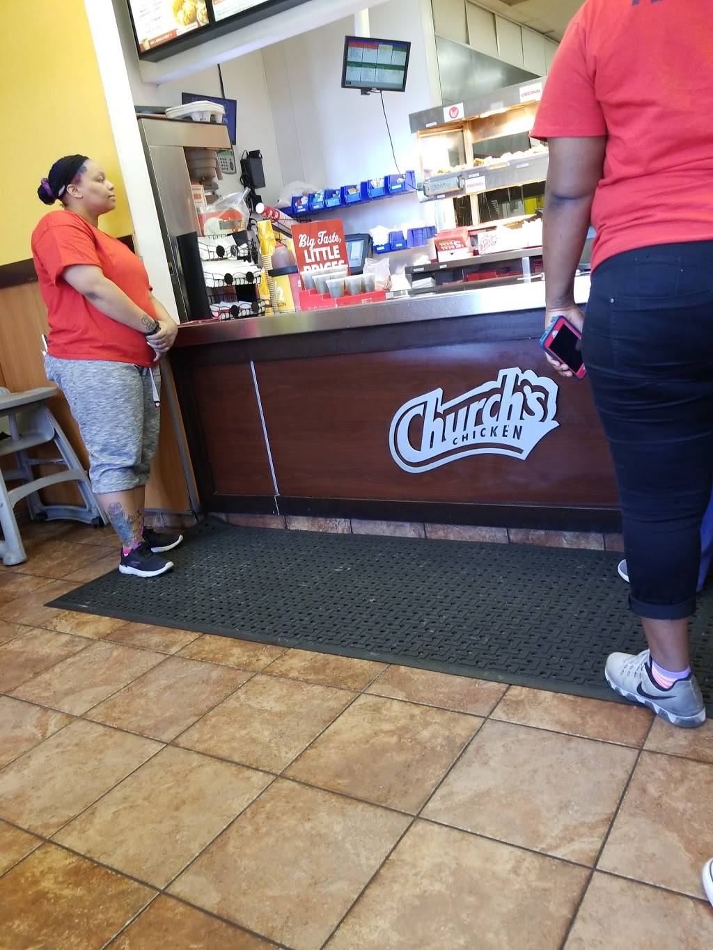 Churchs Chicken | restaurant | 4941 Lamar Ave, Memphis, TN 38118, USA | 9015460444 OR +1 901-546-0444