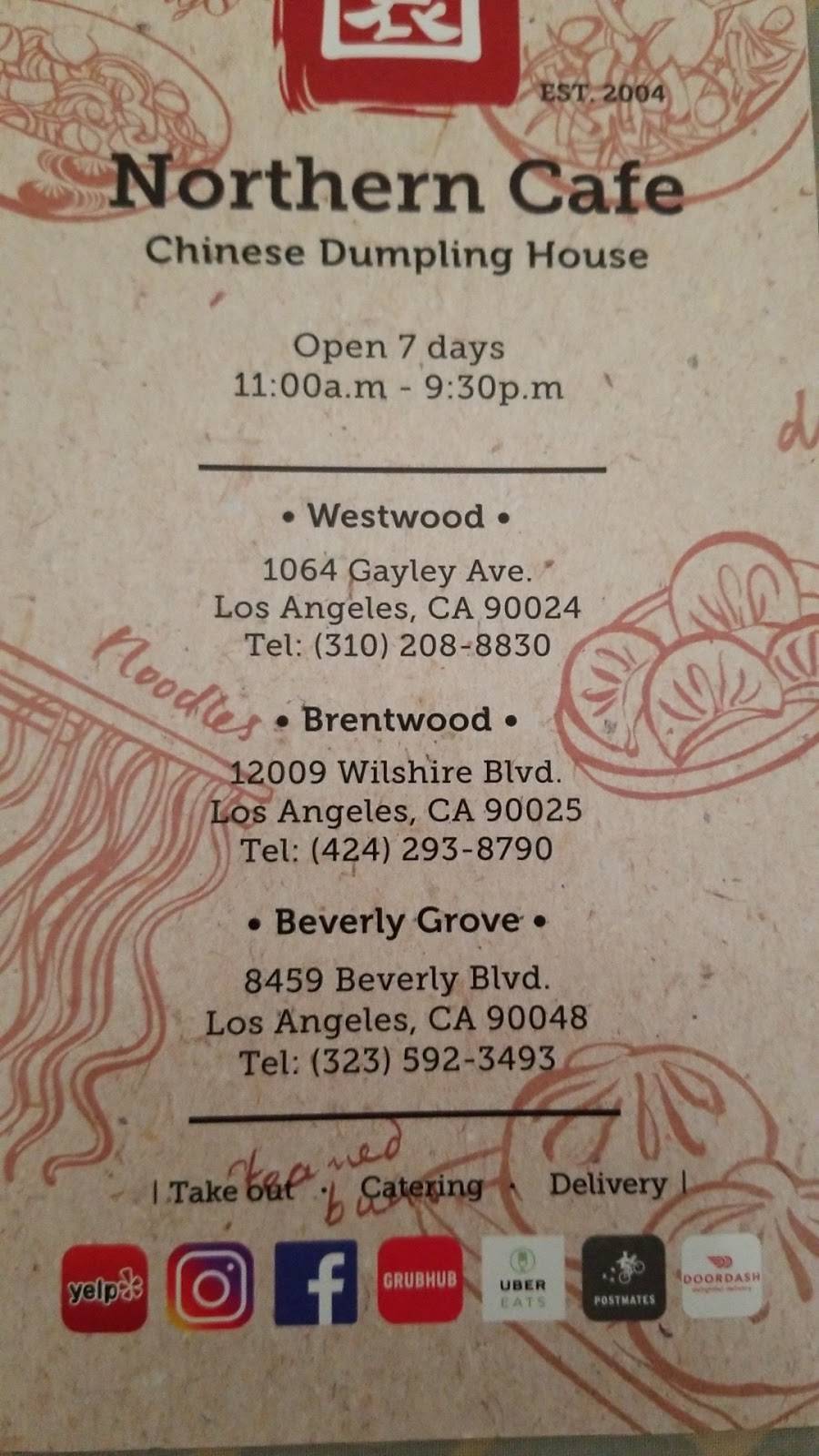 Northern Cafe | restaurant | 1064 Gayley Ave, Los Angeles, CA 90024, USA | 3102088830 OR +1 310-208-8830