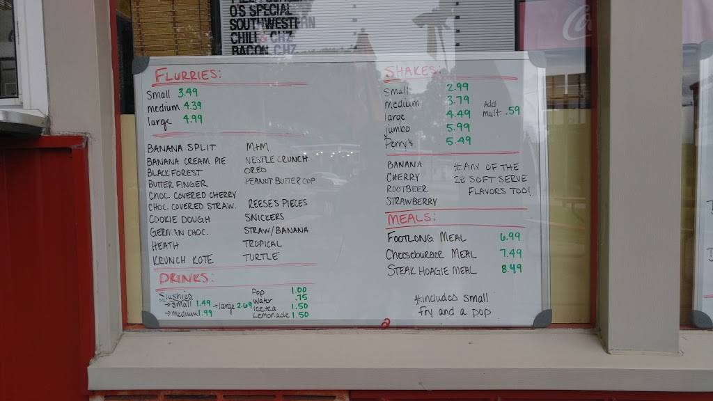 Os Dairy Hut | restaurant | 16358 Harmonsburg Rd, Meadville, PA 16335, USA | 8147244308 OR +1 814-724-4308