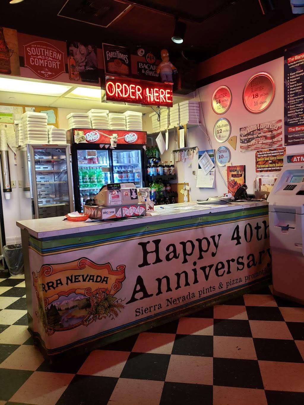 Pizza Baron | restaurant | 1155 W 4th St #113, Reno, NV 89503, USA | 7753294481 OR +1 775-329-4481