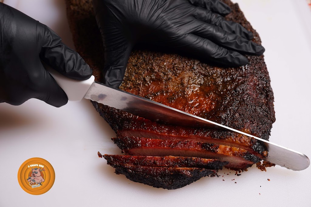 3 SNAPS BBQ | restaurant | 7701 Normandie Ave, Los Angeles, CA 90044, USA | 3237945555 OR +1 323-794-5555