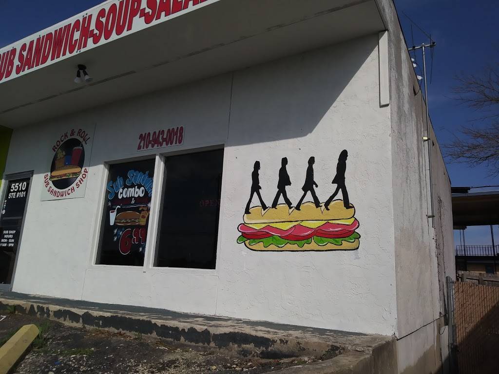 Rock & Roll Sub Sandwich Shop | restaurant | 5510 Blanco Rd Ste#101, San Antonio, TX 78216, USA | 2109430018 OR +1 210-943-0018