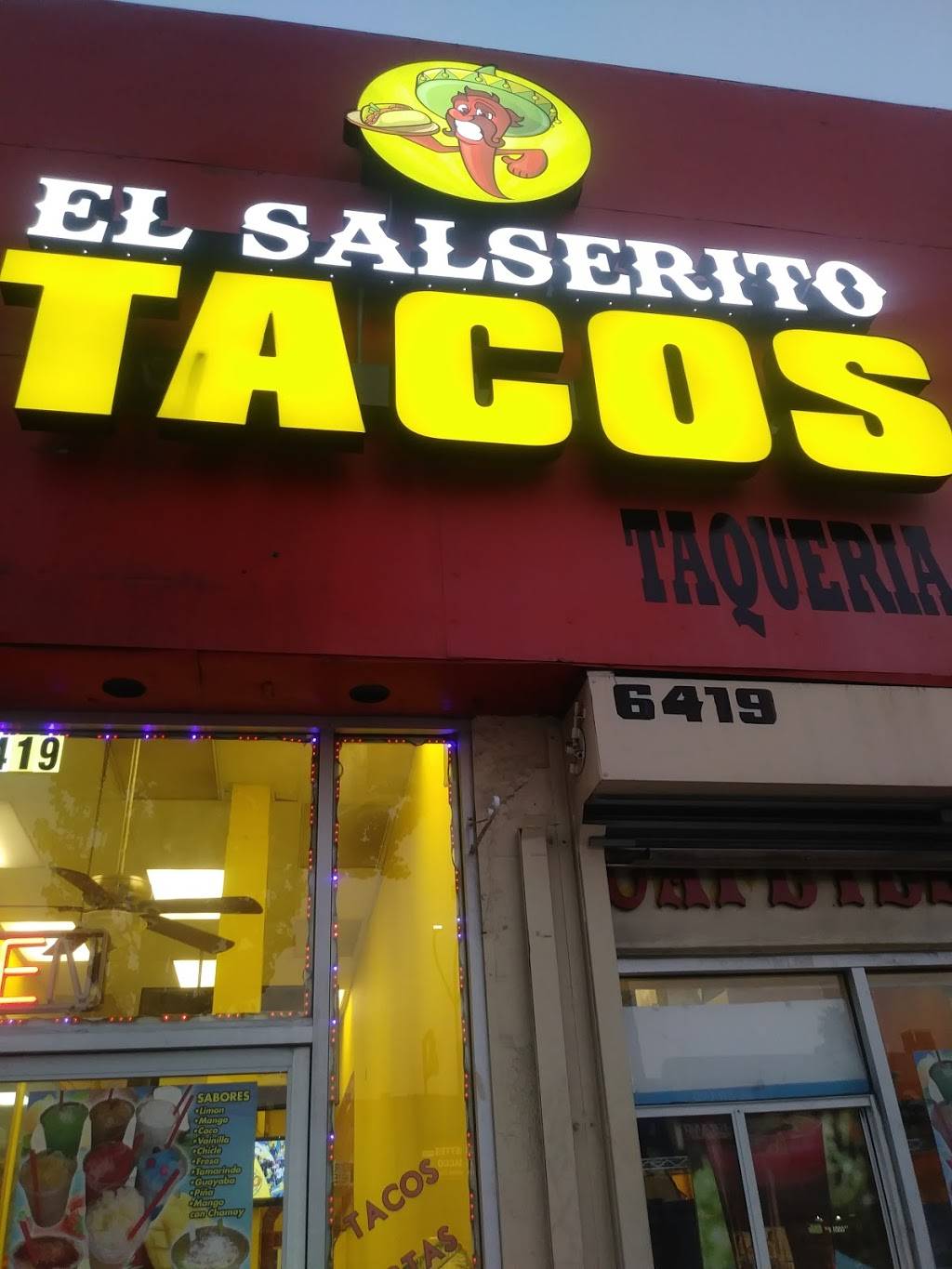 El Salserito Tacos | restaurant | 6419 Van Nuys Blvd, Van Nuys, CA 91401, USA | 8184420034 OR +1 818-442-0034