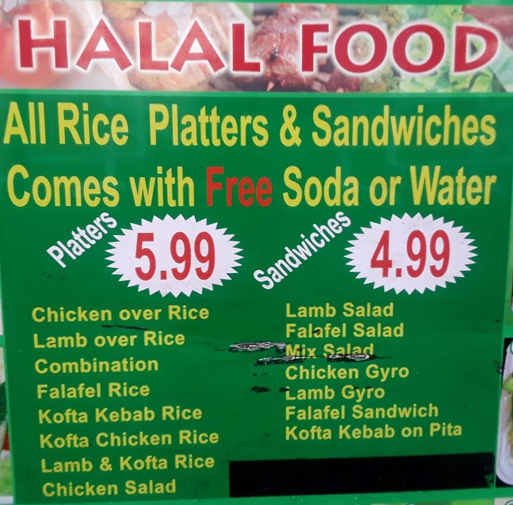 Quraishe halal food cart | restaurant | 69-80 Grand Ave, Maspeth, NY 11378, USA | 3475534852 OR +1 347-553-4852