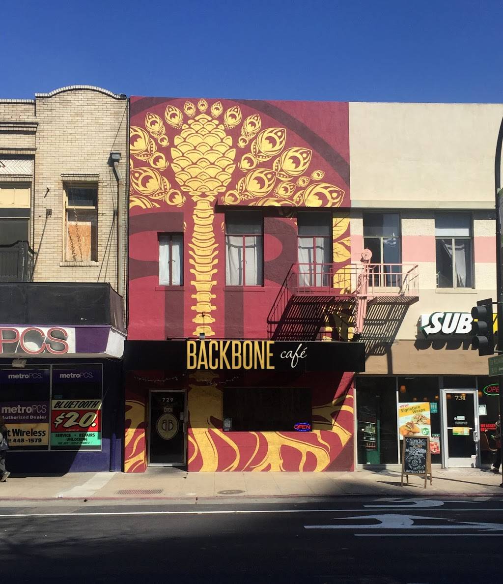 Backbone Café | Organic Health Food Sacramento | restaurant | 729 J St, Sacramento, CA 95814, USA | 9169705545 OR +1 916-970-5545