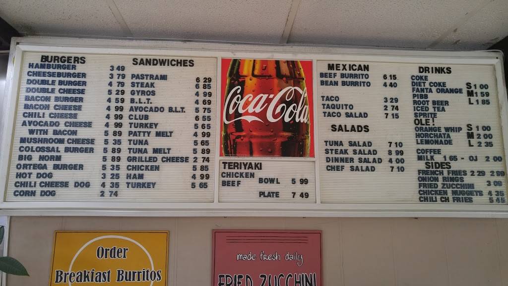 Norms Hamburger | restaurant | 1201 W Magnolia Blvd, Burbank, CA 91506, USA | 8189535050 OR +1 818-953-5050