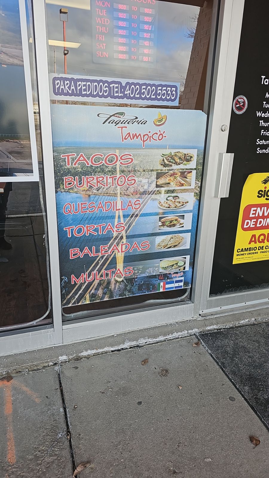 Taqueria Tampico | restaurant | 10841 Q St #124, Omaha, NE 68137, USA | 4025025533 OR +1 402-502-5533