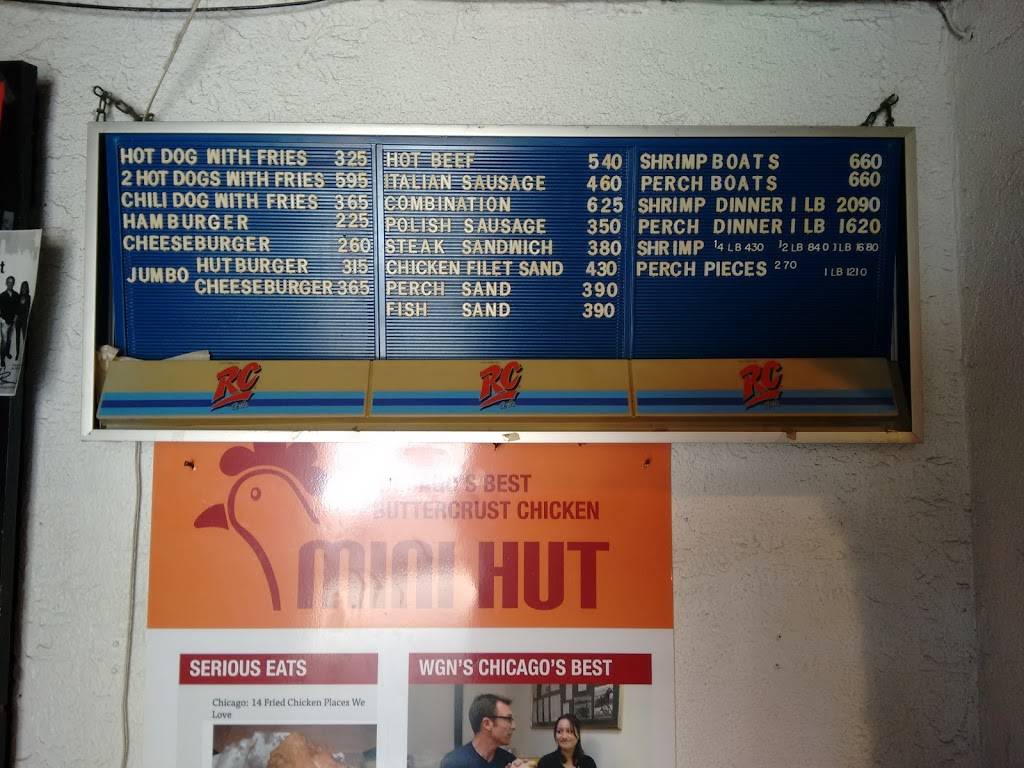 Mini Hut | restaurant | 6659 W Archer Ave, Chicago, IL 60638, USA | 7735862115 OR +1 773-586-2115