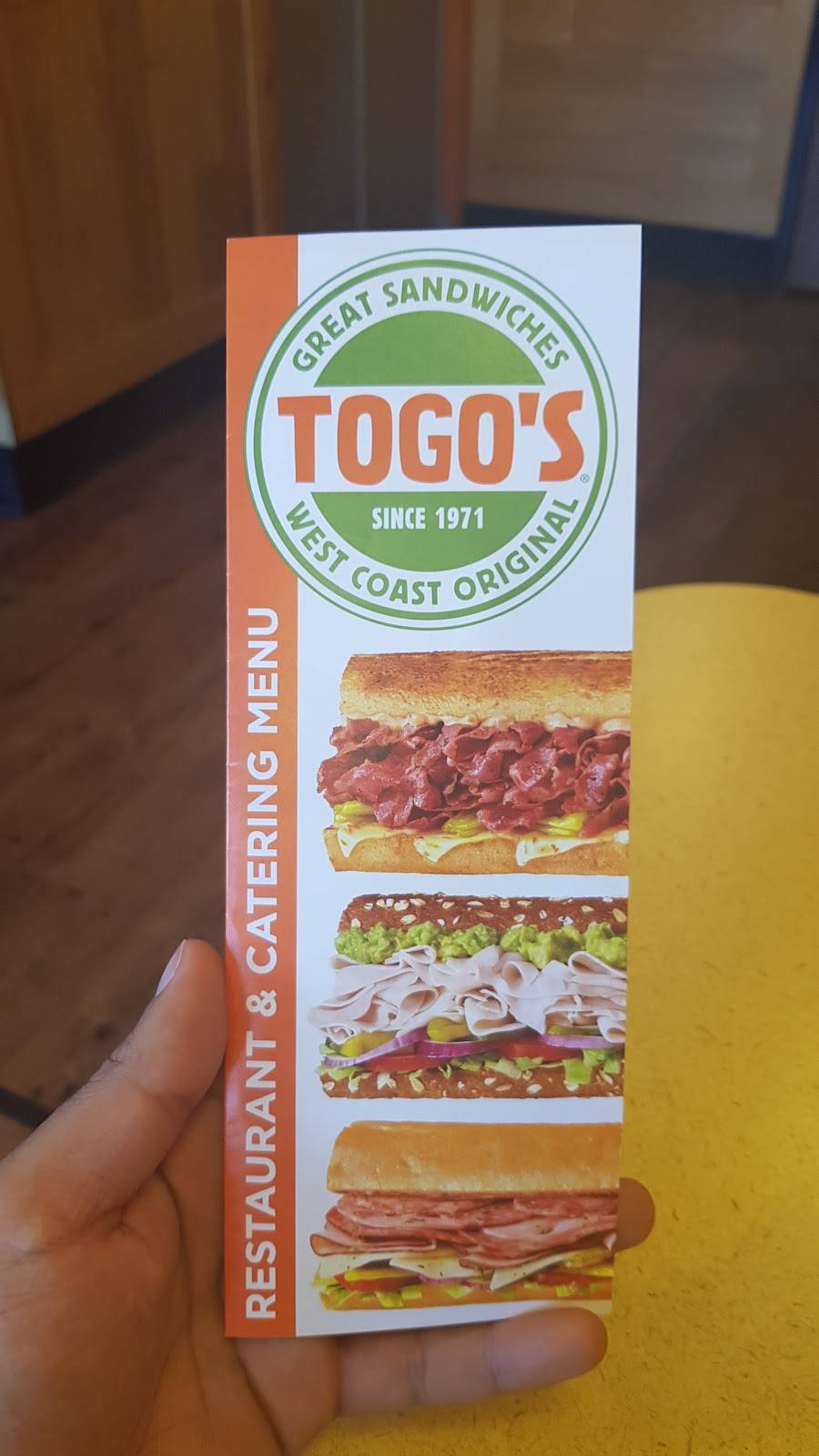 TOGOS Sandwiches | meal takeaway | 55 Crescent Dr Ste. A, Pleasant Hill, CA 94523, USA | 9256879111 OR +1 925-687-9111