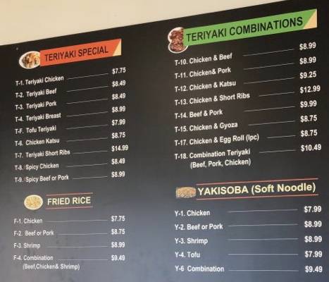 Think Teriyaki | restaurant | 2125 SW 356th St B, Federal Way, WA 98023, USA | 2538745160 OR +1 253-874-5160