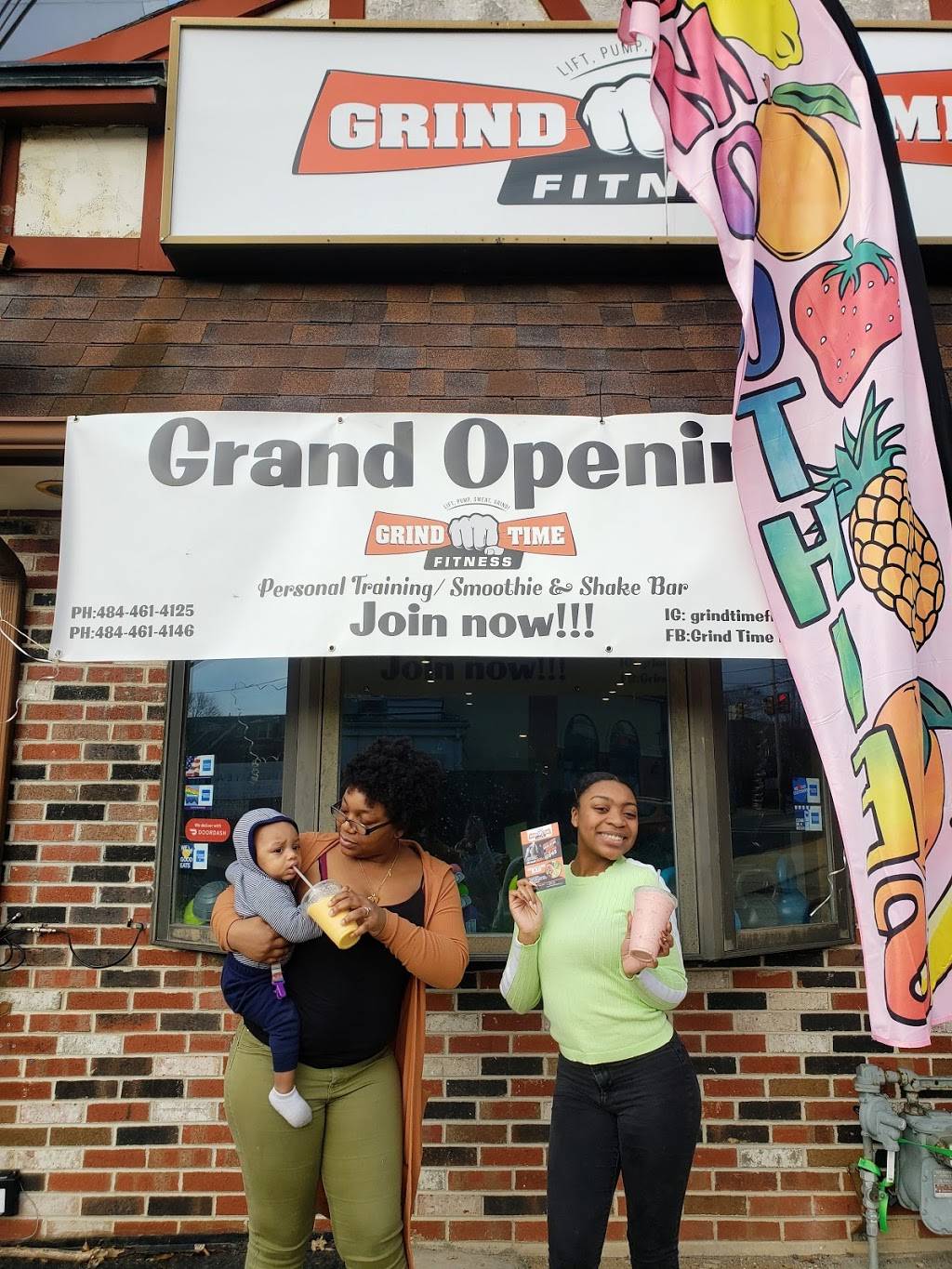 Grind Time Fitness Inc. | restaurant | 705 Burmont Rd, Drexel Hill, PA 19026, USA | 4844614125 OR +1 484-461-4125
