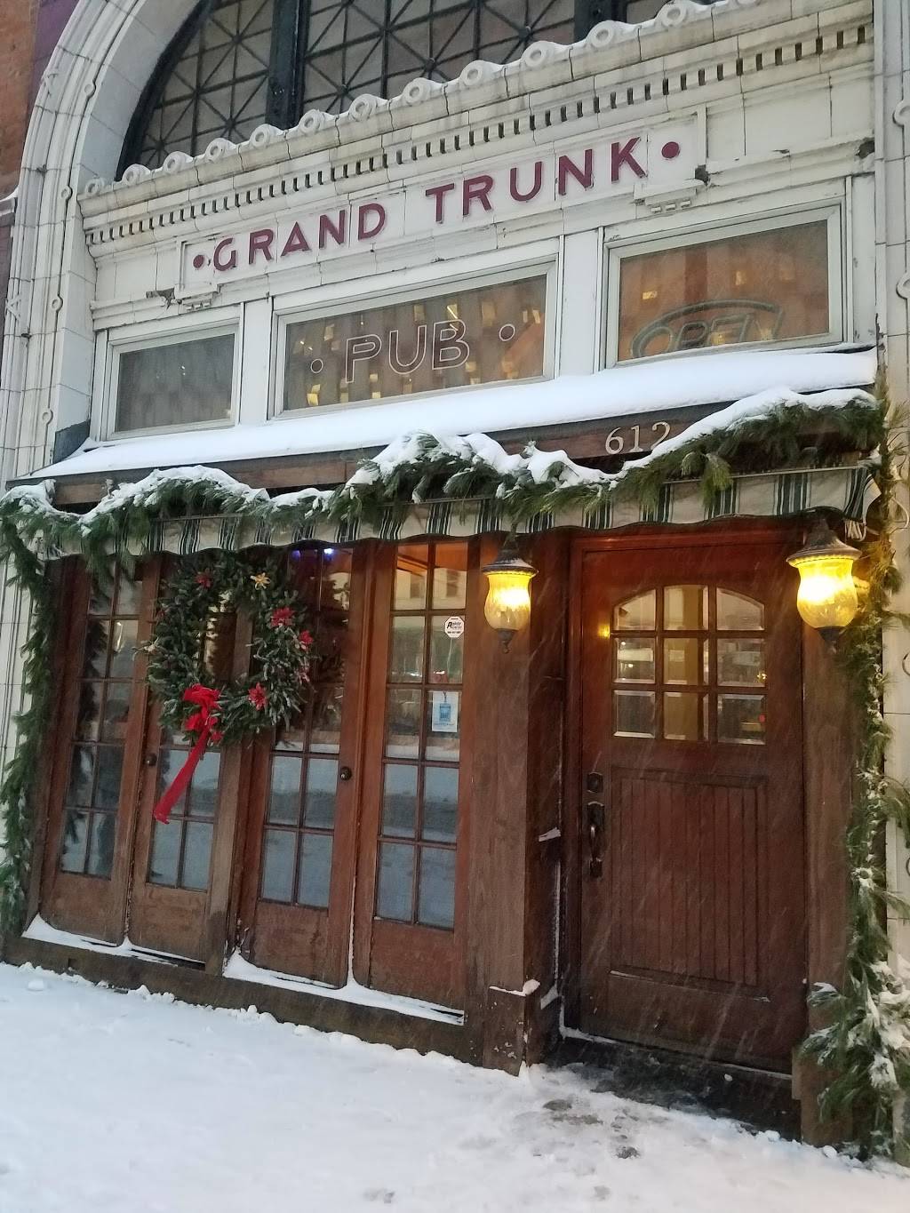 Grand Trunk Pub | restaurant | 612 Woodward Ave, Detroit, MI 48226, USA | 3139613043 OR +1 313-961-3043