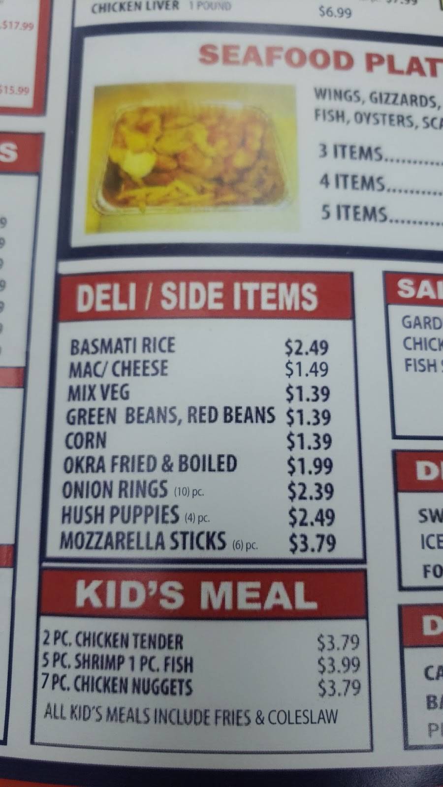 Captain Hook Fish & Chicken | restaurant | 4086 Jimmie Dyess Pkwy Suite A, Augusta, GA 30909, USA | 7064967352 OR +1 706-496-7352