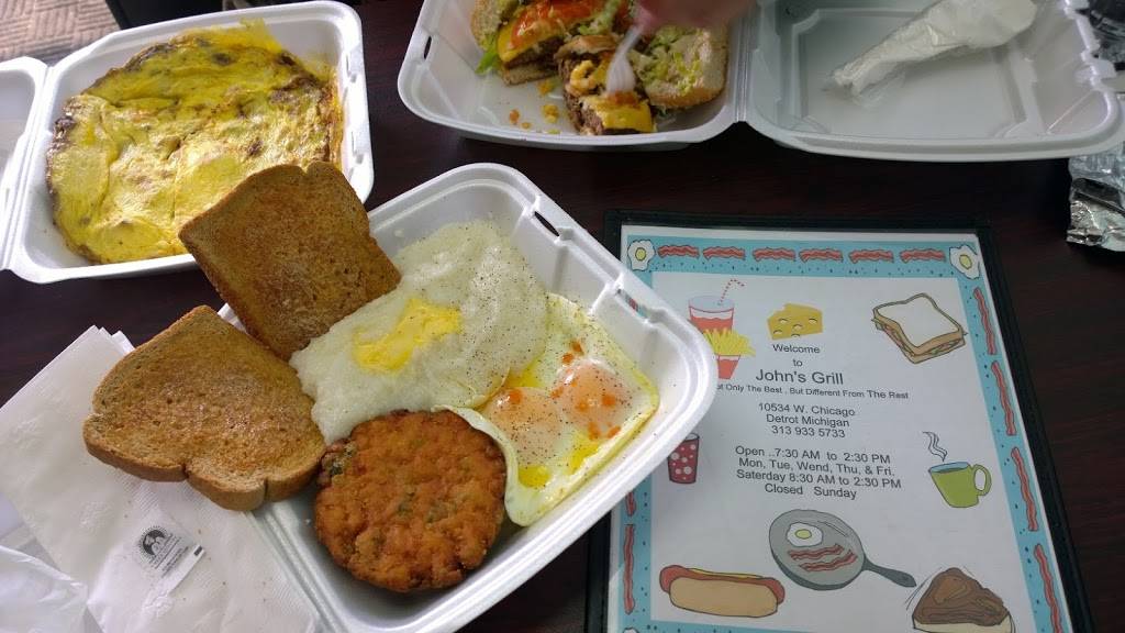 Johns Grill Coney Island | restaurant | 10534 W Chicago, Detroit, MI 48204, USA | 3139335733 OR +1 313-933-5733
