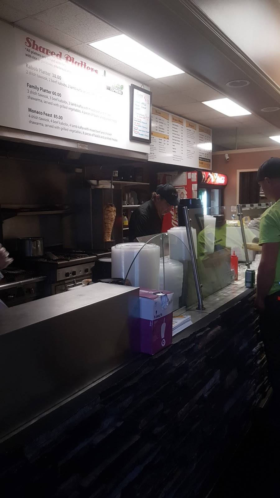 Monaco Express | meal takeaway | 2212 Huron Church Rd, Windsor, ON N9C 2L7, Canada | 5199660505 OR +1 519-966-0505