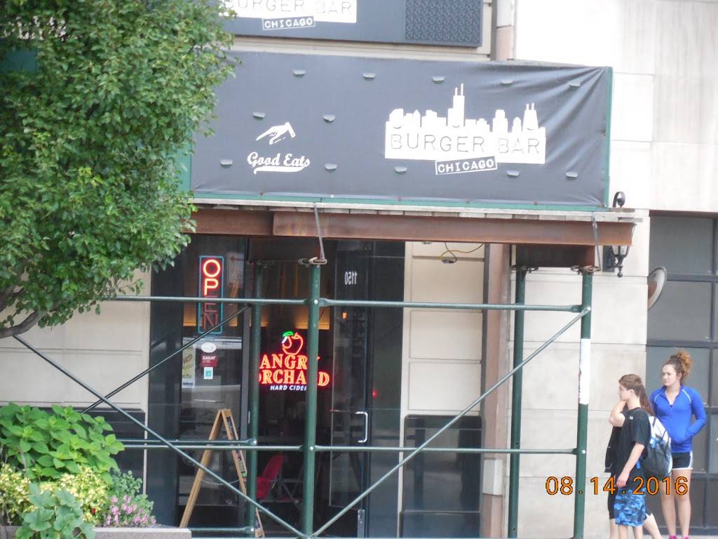 Burger Bar Chicago | restaurant | 1150 S Michigan Ave, Chicago, IL 60605, USA | 3129880162 OR +1 312-988-0162
