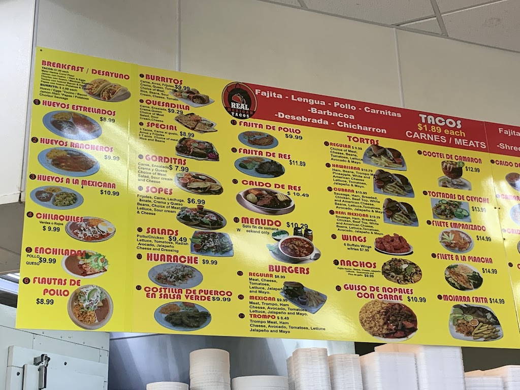 Real Mexican Tacos | restaurant | 717 E Jefferson St, Grand Prairie, TX 75051, USA | 4696600112 OR +1 469-660-0112