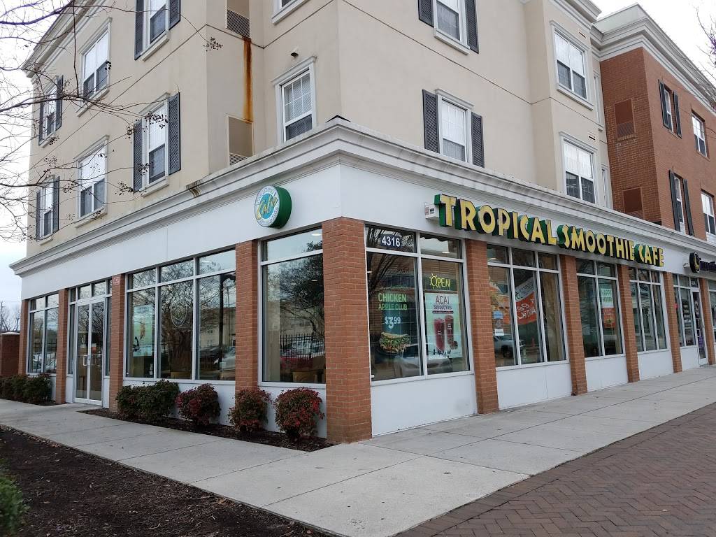 Tropical Smoothie Cafe | restaurant | 4316 Monarch Way, Norfolk, VA 23508, USA | 7574407580 OR +1 757-440-7580