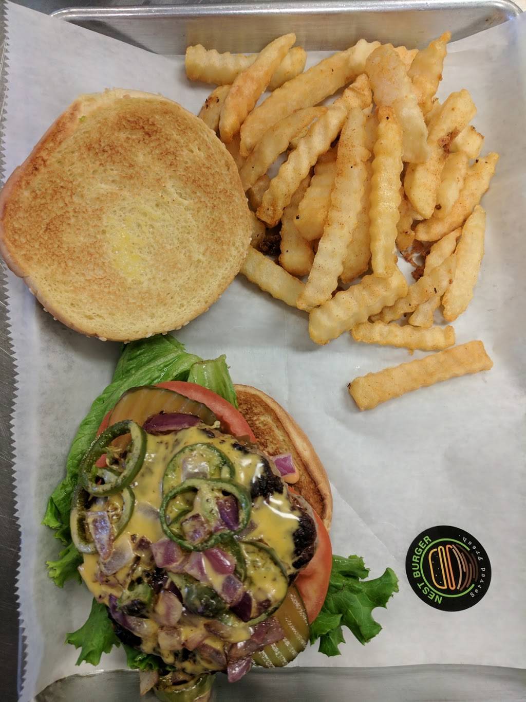 Nest Burger | restaurant | 2540 E Plano Pkwy #114, Plano, TX 75074, USA | 9728815272 OR +1 972-881-5272