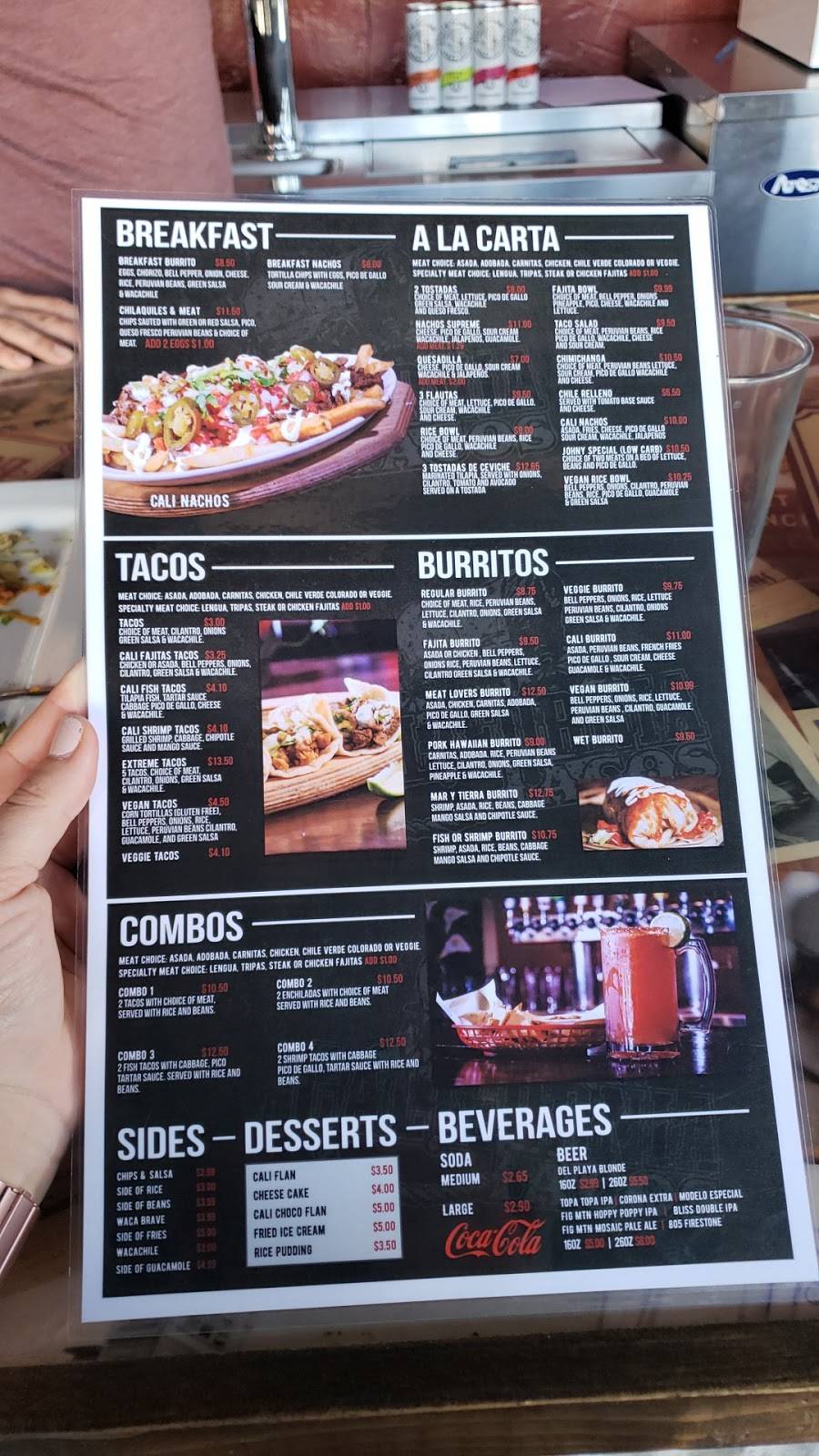 California Tacos And Taproom | restaurant | 956 Embarcadero del Norte, Goleta, CA 93117, USA | 8057708226 OR +1 805-770-8226