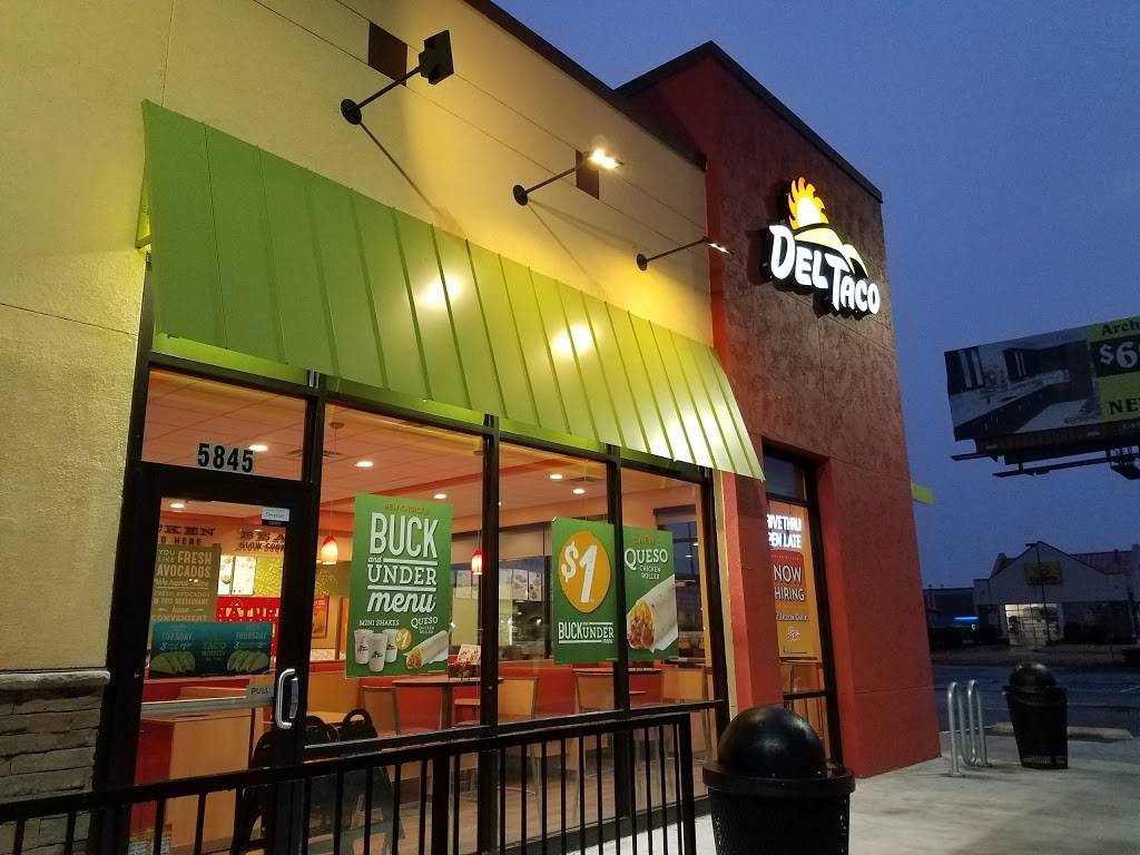 Del Taco | meal takeaway | 5845 W Reno Ave, Oklahoma City, OK 73127, USA | 4059456526 OR +1 405-945-6526