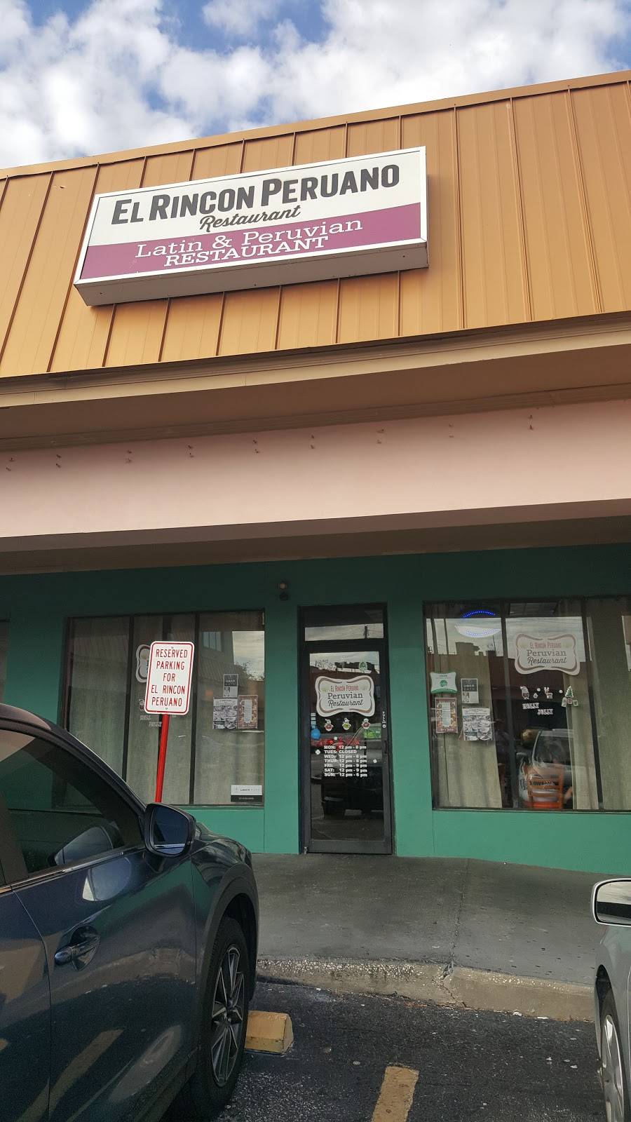 El Rincon Peruano | restaurant | 8502 N Armenia Ave #1-G, Tampa, FL 33604, USA | 8139368845 OR +1 813-936-8845