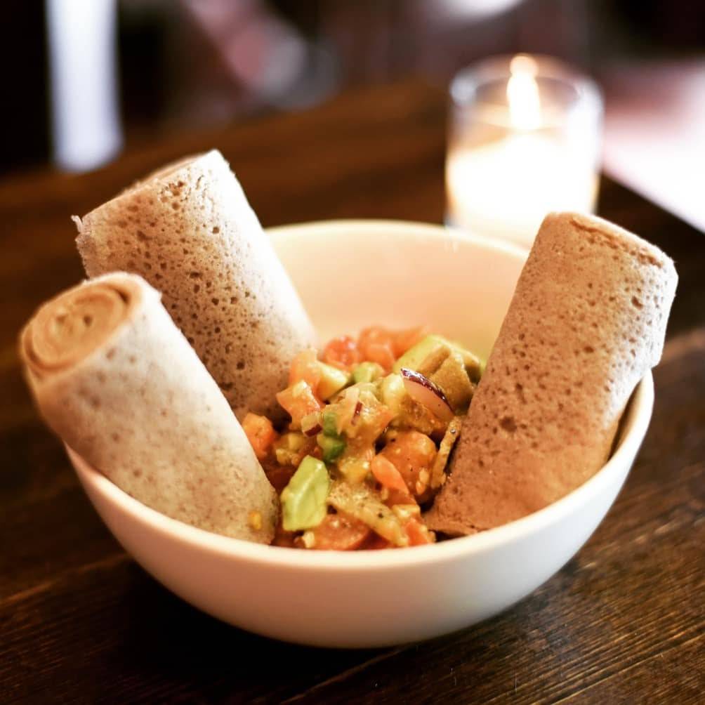 Injera | restaurant | 11 Abingdon Square, New York, NY 10014, USA | 2122069330 OR +1 212-206-9330