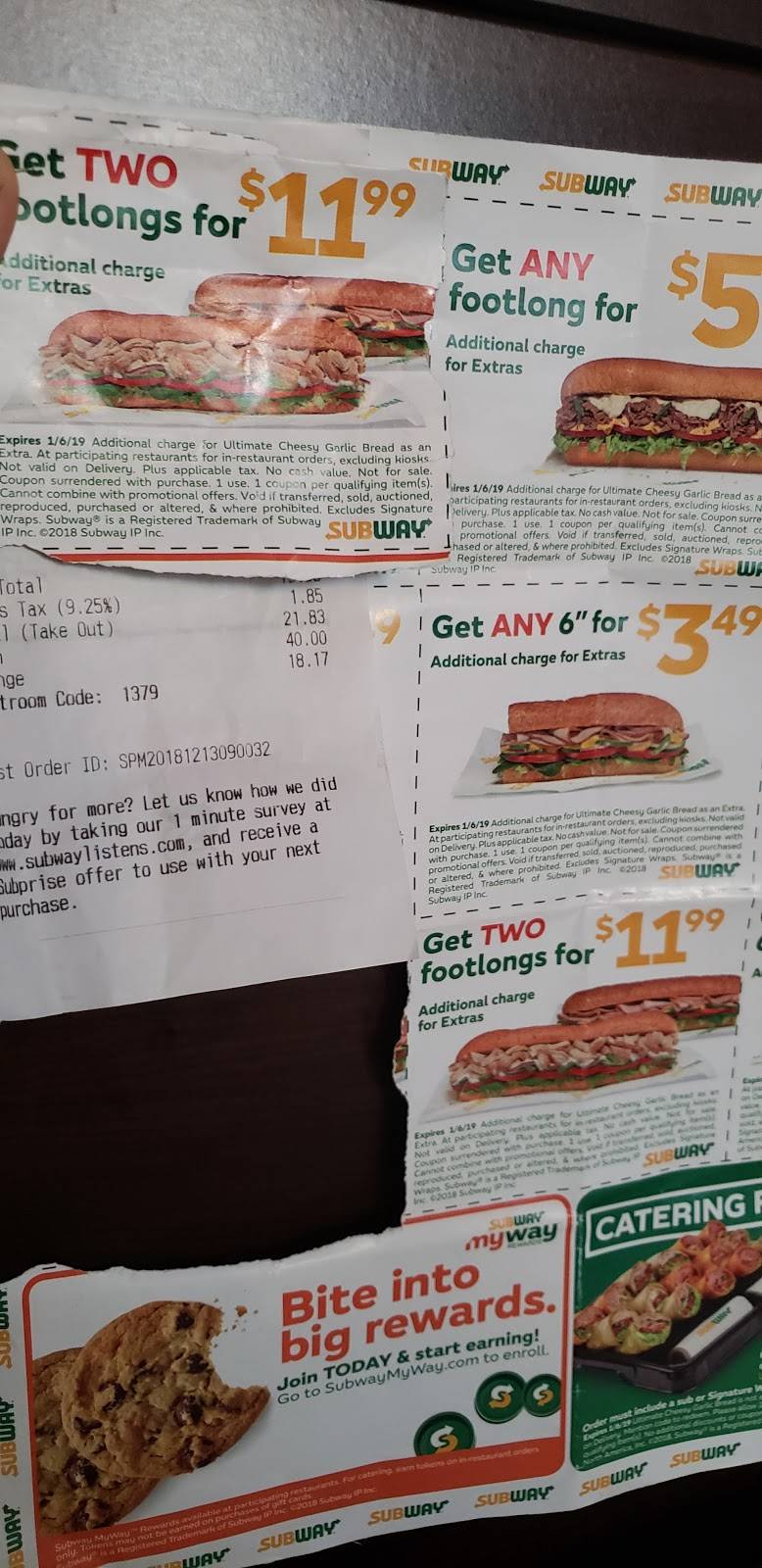 Subway Restaurants | restaurant | 290 E 18th St, Oakland, CA 94606, USA | 5102510286 OR +1 510-251-0286