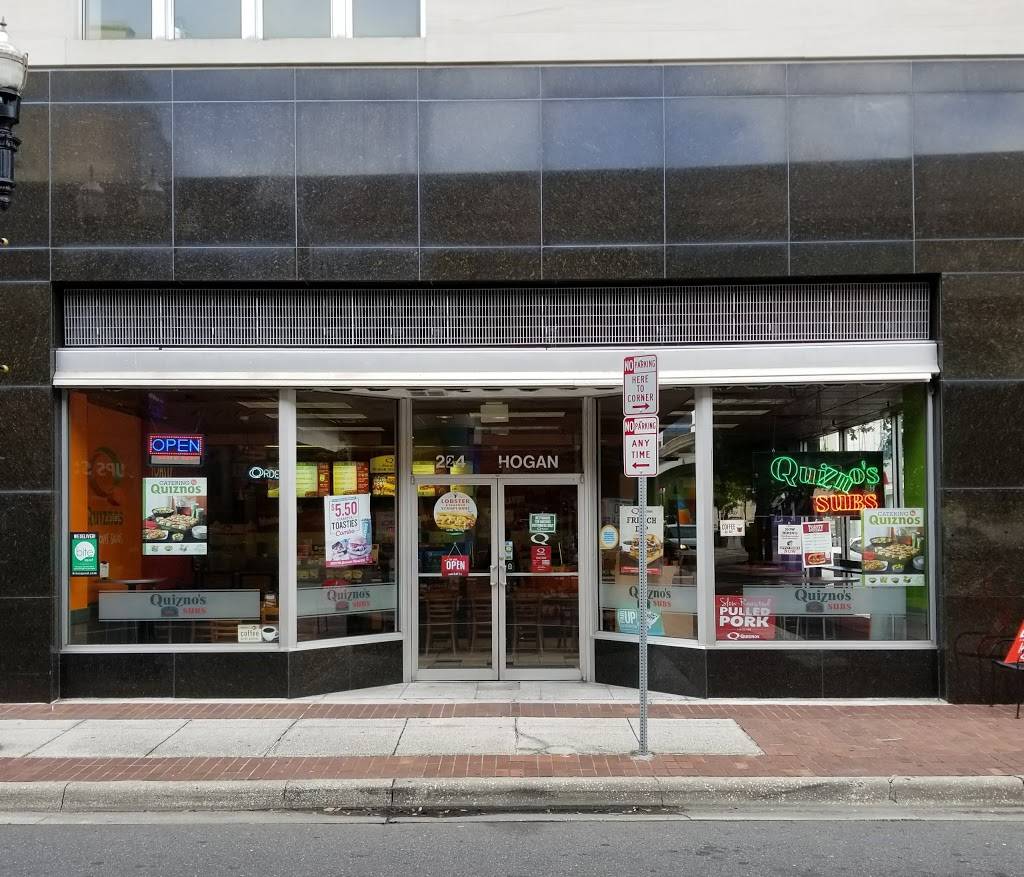 Quiznos | restaurant | 224 N Hogan St, Jacksonville, FL 32202, USA | 9047988889 OR +1 904-798-8889