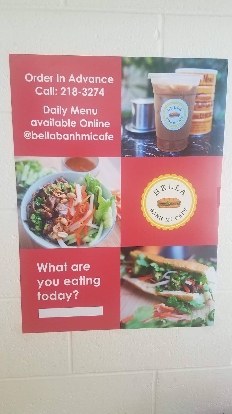 Bella Banh Mi Cafe | restaurant | 1630 Liliha St, Honolulu, HI 96817, USA | 8082183274 OR +1 808-218-3274