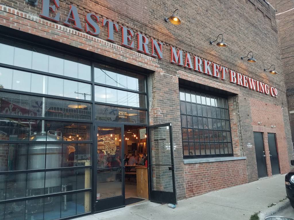 Eastern Market Brewing Co | restaurant | 2515 Riopelle St, Detroit, MI 48207, USA | 3135025165 OR +1 313-502-5165