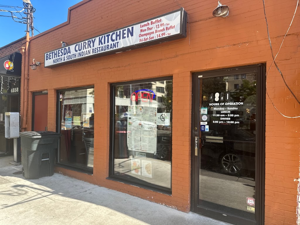 Bethesda Curry Kitchen | restaurant | 4860 Cordell Ave, Bethesda, MD 20814, USA | 3016560062 OR +1 301-656-0062